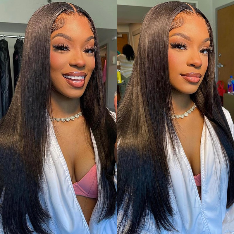 Ms Lula Wear Go Straight Glueless 5x5 HD Lace Closure Wig - 图片 2